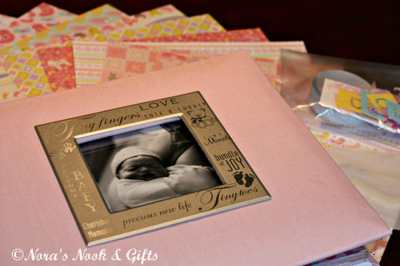 baby girl memorial scrapbook