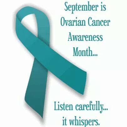 #30DaysofTeal ovarian cancer month